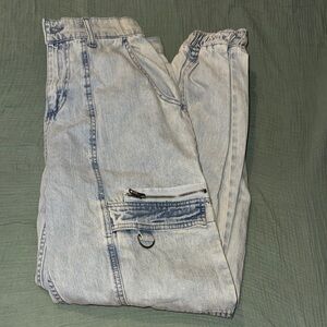 Hot Topic Blue High Rise Jeans Relaxed Fit